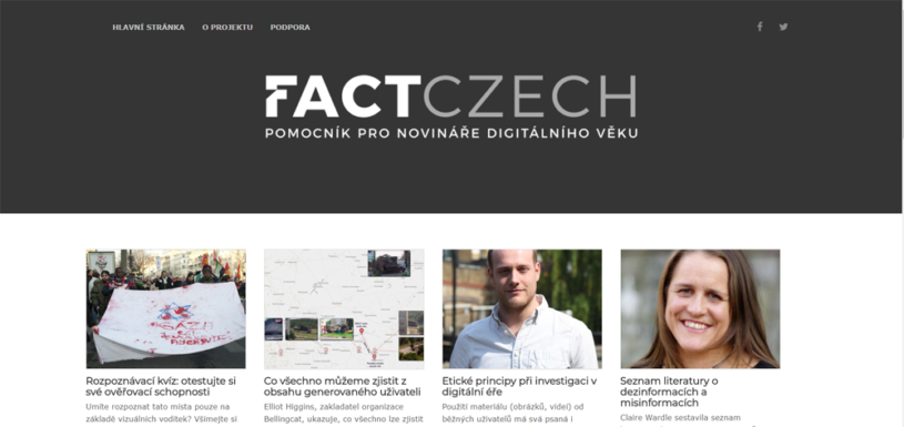 Fact Czech Pomocník novináře digitálního věku