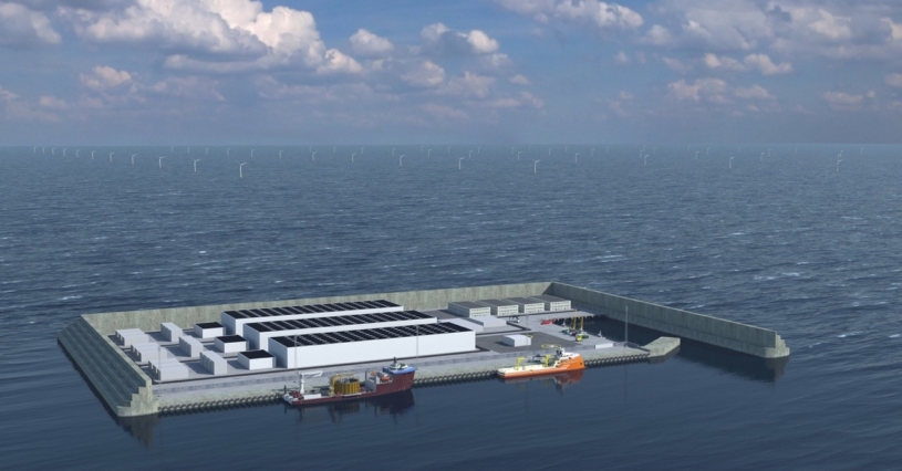 denmark-offshore-windfarm-energy-hub-artificial-island