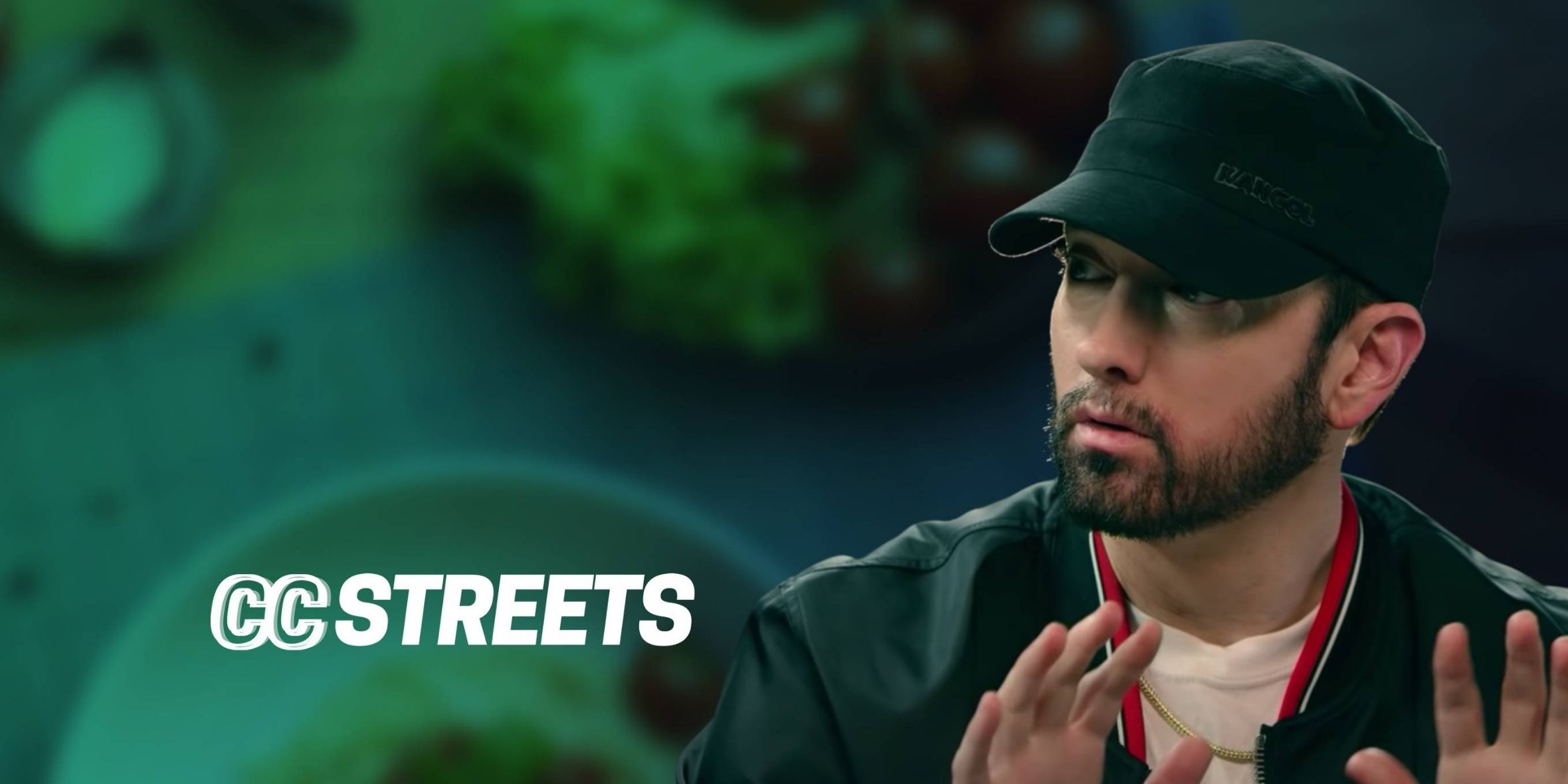 With this rhyme, rapper Eminem conquered the world.  According to him, he is now opening his own Mom's Spaghetti spaghetti factory thumbnail