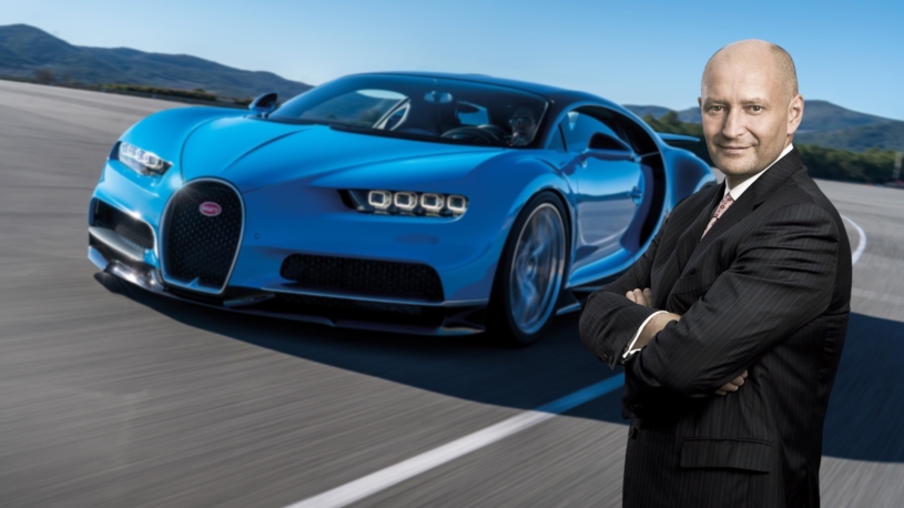Český miliardář a jeho Bugatti jeli v Německu po dálnici 417 km/h. Žádný trest za to definitivně nehrozí
