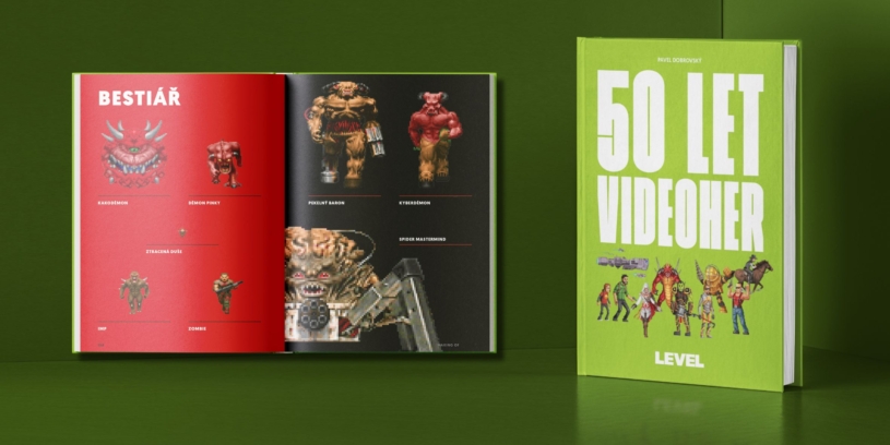 Jak vznikly Doom nebo Mafia? Autoři časopisu Level vydávají knihu o půl století herních legend