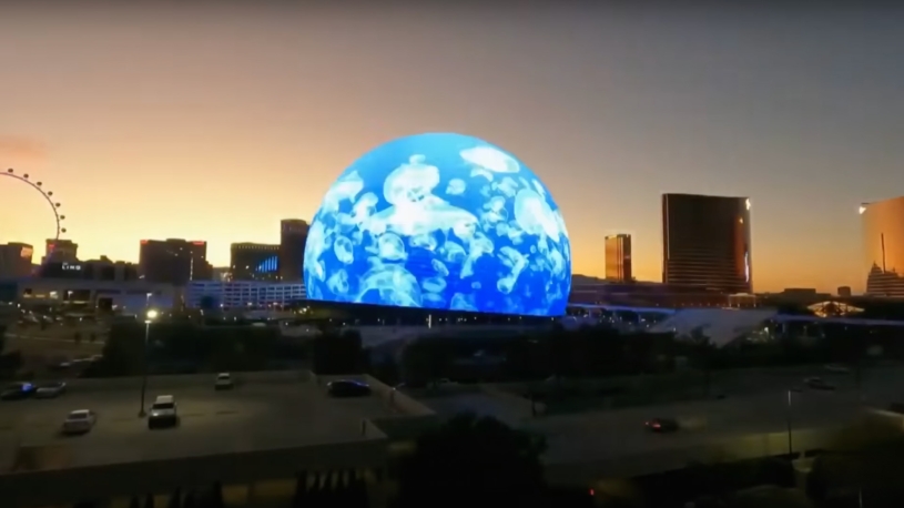 Las Vegas má novou dominantu. Obří multimediální dóm Sphere je architektonický i technologický úkaz
