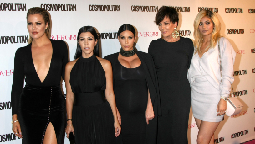 Část rodinného klanu Kardashian – Jenner