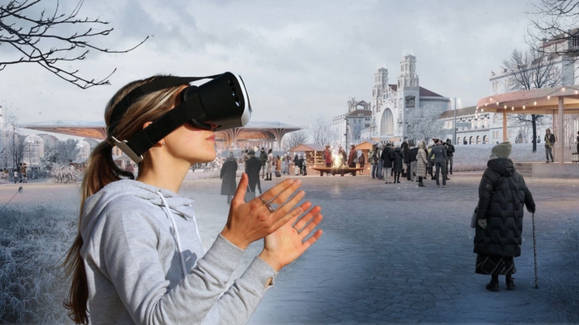 Prošli jsme se novým hlavákem. Architekti návrh vtělili do virtuální reality, k vidění bude v lednu