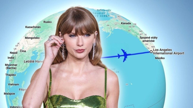 Taylor Swift cestuje časem, aby viděla svého milého v Super Bowlu. Podle spiklenců je jen loutkou