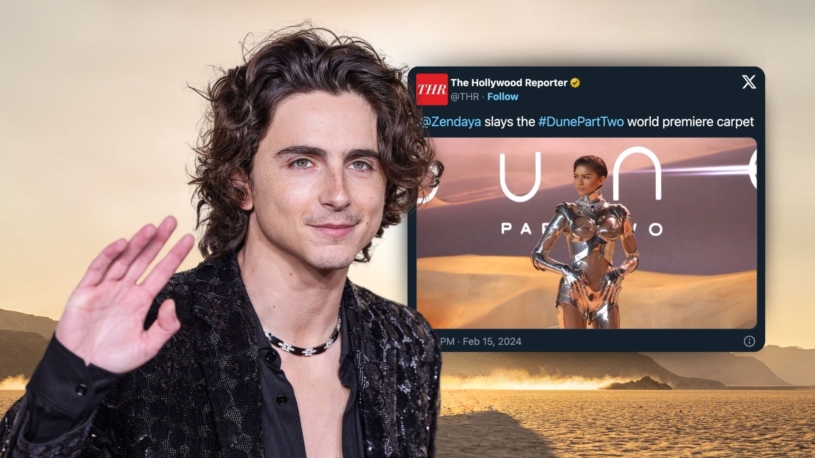 Timothée Chalamet při propagaci Duny ukázal, jak stylově nosit oblek. Na Zendayu v kovu ale nemá