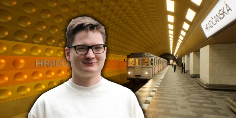 Metro mě fascinuje, Malostranskou mám nejraději. Vývojář vybírá statisíce na hru, v níž jezdíte pod Prahou