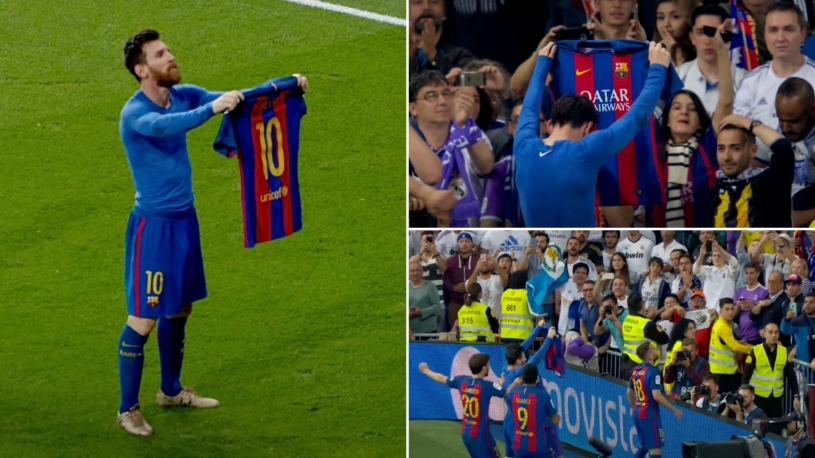 Gesto, kterým si Messi ještě víc znepřátelil Madrid. Drze svlečený dres zaplavil celý internet