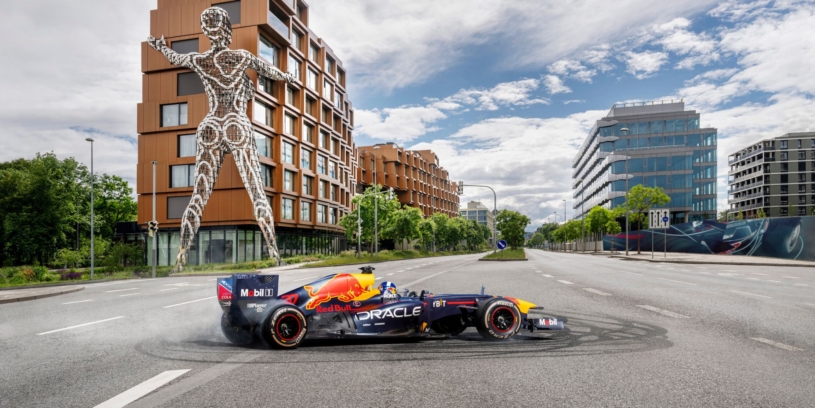 Motorsportová paráda v centru Prahy. Red Bull odhalil místo, kam vyšle svou mistrovskou formuli