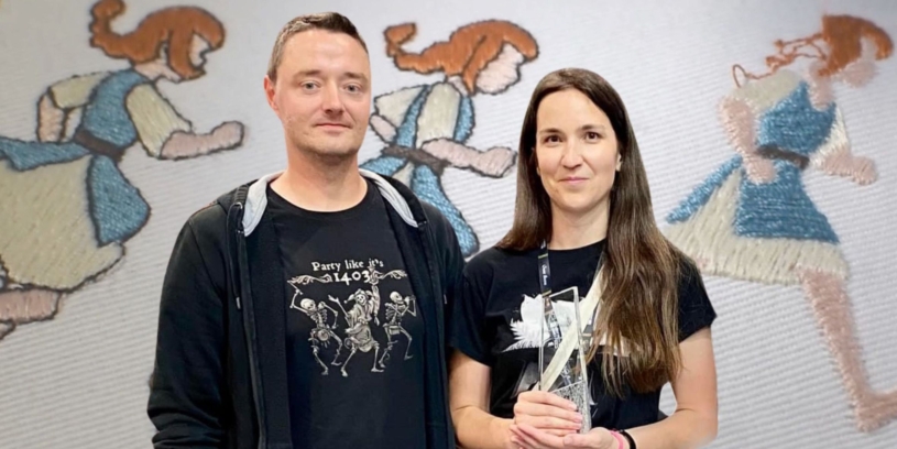 Manželé od Znojma uchvátili miliony lidí vyšívanou hrou. Chceme, aby působila česky, říká vývojářka