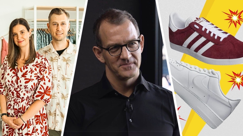 Móda manželů ze Zlína, Křetínský nelituje utracených miliard ve Spartě a Adidas válcuje Nike