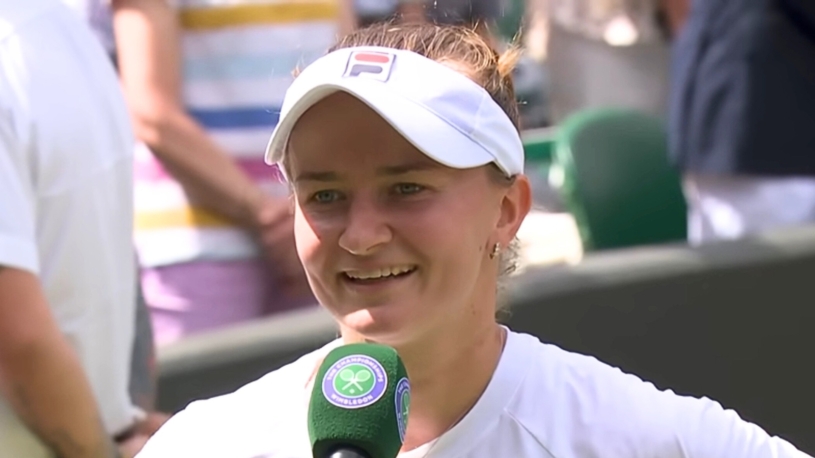 Senzace! Česká tenistka Barbora Krejčíková je ve finále Wimbledonu