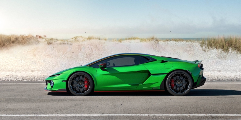 Nejmenší Lamborghini dostane 900 koní a půjde nabít ze zásuvky. Pak dojedete tak akorát na benzínku
