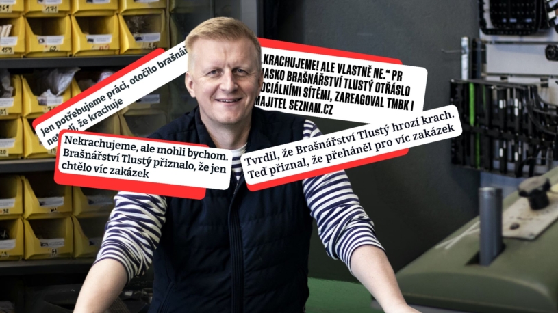 Nekrachujeme, ale co kdyby. Z Brašnářství Tlustý se stal virál s pachutí podvodu