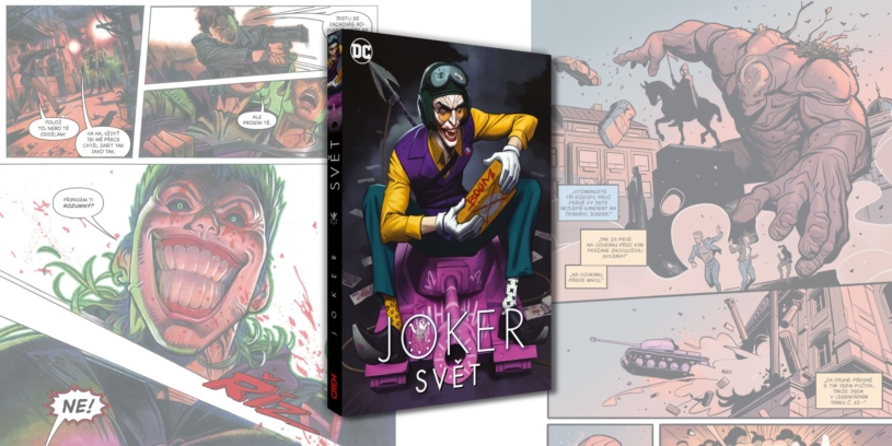Joker v Praze s golemem a Jágrem. Čeští autoři pro DC vytvořili komiks o populárním padouchovi z Batmana