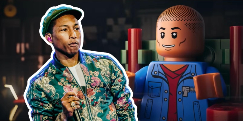 Z téhle spolupráce budete happy! Pharell Williams a LEGO stvořili stavebnici i film o zpěvákově životě