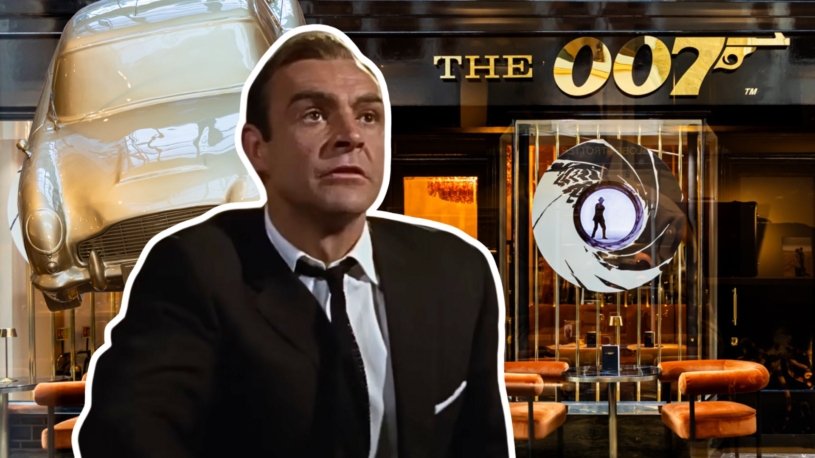 Na skleničku s Jamesem Bondem. Navštivte exkluzivní bar, kde se slaví výročí jeho nejlepšího filmu