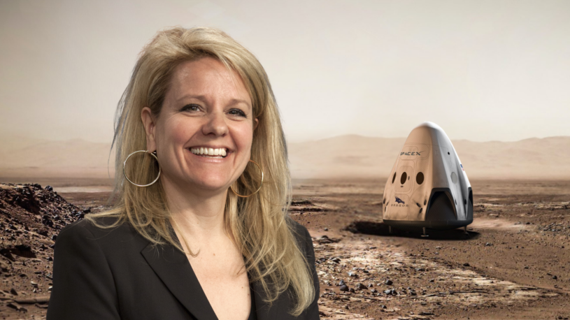 Chardonnay, upnuté džíny, cesta na Mars. Kdo je hlava SpaceX, jež stojí po Muskově boku přes 20 let?