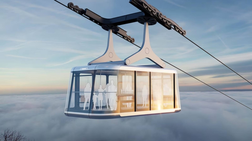 Liberec nabídne zážitek jako ze sci-fi. Na Ještěd povede vesmírná lanovka od Anny Marešové