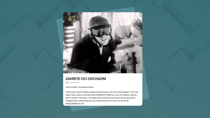 Názory, co působily akorát trable. Ivo Lukačovič končí na Patreonu, kde měl zažehnout chaos v Seznamu