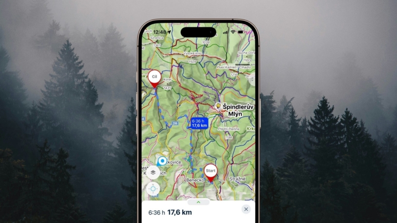 Oblíbené Mapy.cz už nejsou jen zdarma. Za roční poplatek mají neomezené offline mapy a další funkce