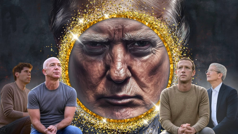 Mocní magnáti v předklonu. Posílají Trumpovi peníze, nabírají jeho blízké, ruší vlastní pravidla