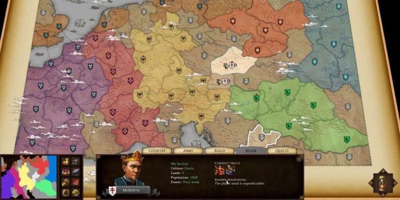 Total War pro otce s rodinou na krku. Český vývojář vydal hru, kde s Velkou Moravou ovládnete Evropu