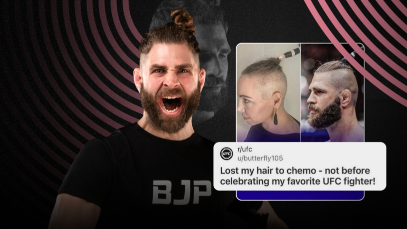 Jiří Procházka si před zápasem v UFC získal všechny. Oholil si hlavu a pošle milion na léčbu rakoviny