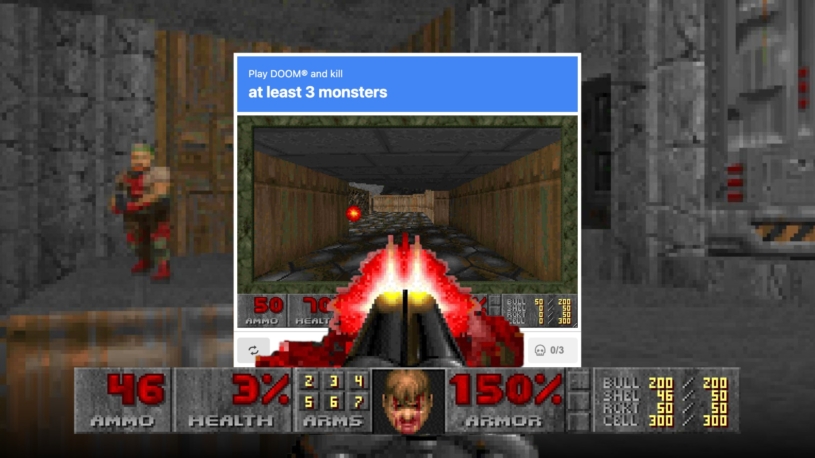 Dokažte, že jste člověk… a zabijte všechny démony. Ze střílečky Doom je nejbrutálnější test captcha