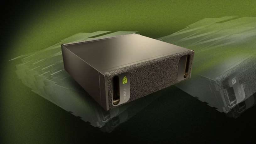 Malý, ale výkonný. Hodně výkonný. Nvidia odhalila superpočítač pro umělou inteligenci