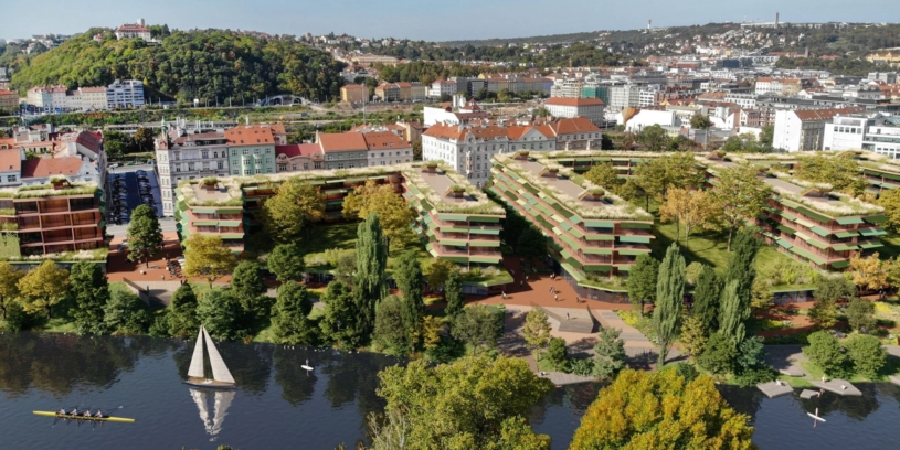 Pražskou Národní proměnili Drnem, teď chtějí rozsvítit i smíchovskou náplavku. Postaví tu obytné domy