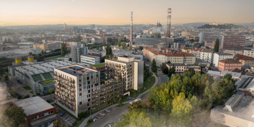 „Brněnský Bronx“ má dostat novou tvář. PSN začíná měnit brownfield po plynárně v atraktivní čtvrť u řeky
