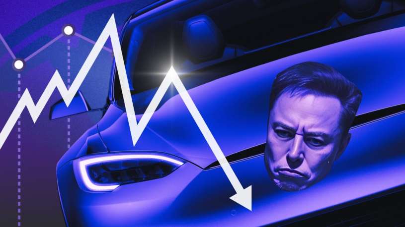 Akcie Tesly letí dolů, nejvíce ze všech. Proč? Může si za to Musk sám, ale i fakt, že prostě byly drahé