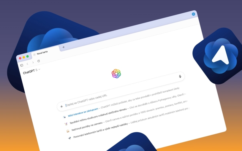 Krásu střídá zklamání. OpenAI spustilo konkurenta pro Google Chrome, ve zkoušce ale spíš neobstál