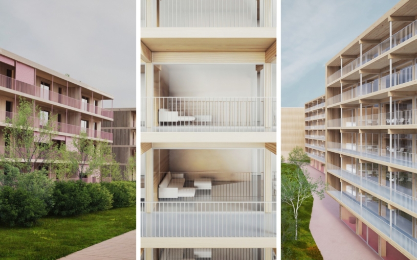 Nevymýšlet vymyšlené. Pražští architekti chtějí výstavbu urychlit dřevem, inspirovali se i paneláky