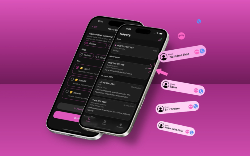 iPhony umí řešit nevyžádané hovory, ale jen v angličtině. Vývojář navrhl aplikaci, která to zvládne i česky