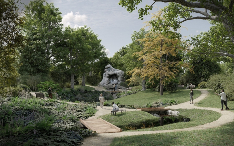 Chotkovy sady jsou prý v dezolátním stavu. Jejich proměna počítá s cyklostezkou i novou vyhlídkou