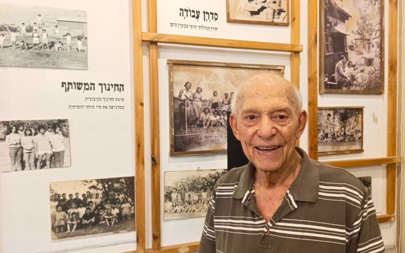 Jako dítě unikl nacistům a odešel do Izraele budovat nový svět. A také vesnici k poctě Masaryka