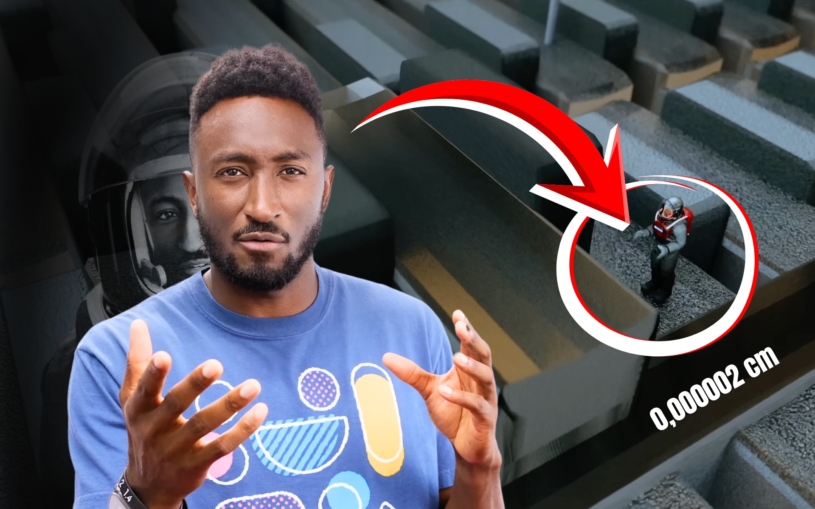 Zajímavější video na YouTube nenajdete. Slavný tvůrce se v něm zmenšil tak, aby se vlezl do čipu