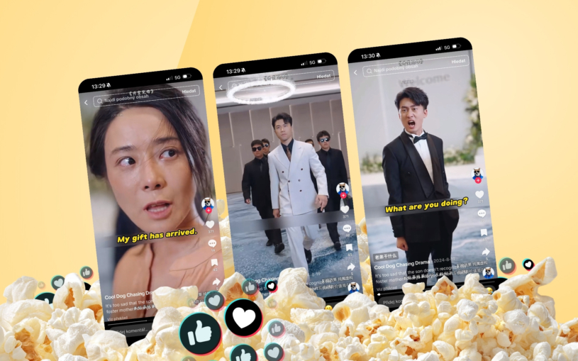 Jsou levné, rychlé a sleduje je přes půl miliardy lidí. Dvouminutové seriály se z Číny šíří do světa