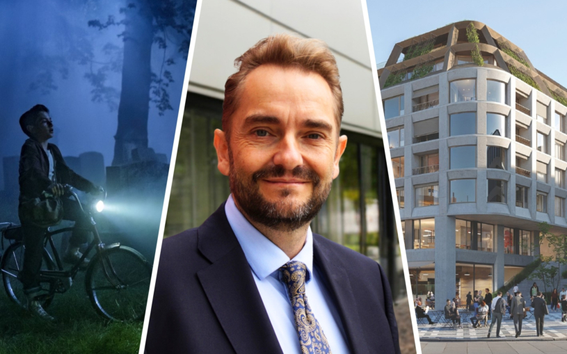 Nová čtvrť v centru Prahy, úspěšný příběh drzého ajťáka a tip na jeden nenápadný seriál