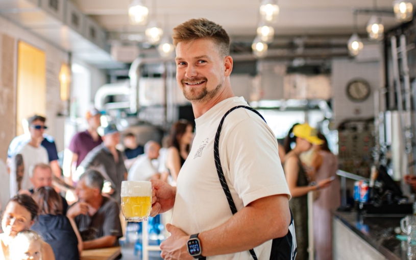 Na Jiřího z Poděbrad finišuje druhý Automat Matuška. Bude víc o jídle a poprvé s vlastním nealko pivem