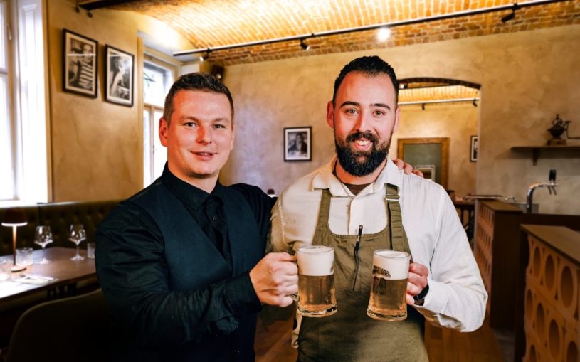 Jakub a jeho Itálie. Kamarádi si za covidu otevřeli populární stánek, teď to zkouší s restaurací u Kampy