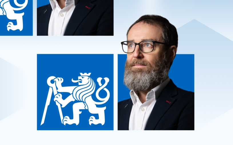 Je v silách jednoho muže zahýbat budoucností Česka? Novému rektorovi ČVUT a jeho týmu nezbývá než věřit