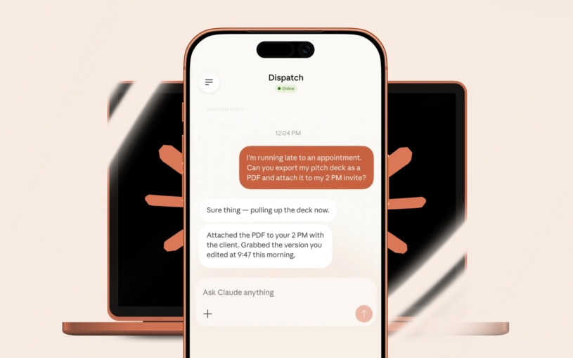 Zatímco vy jste pryč, AI doma pracuje. Claude propojil mobil s počítačem, úkolovat ho můžete odkudkoliv