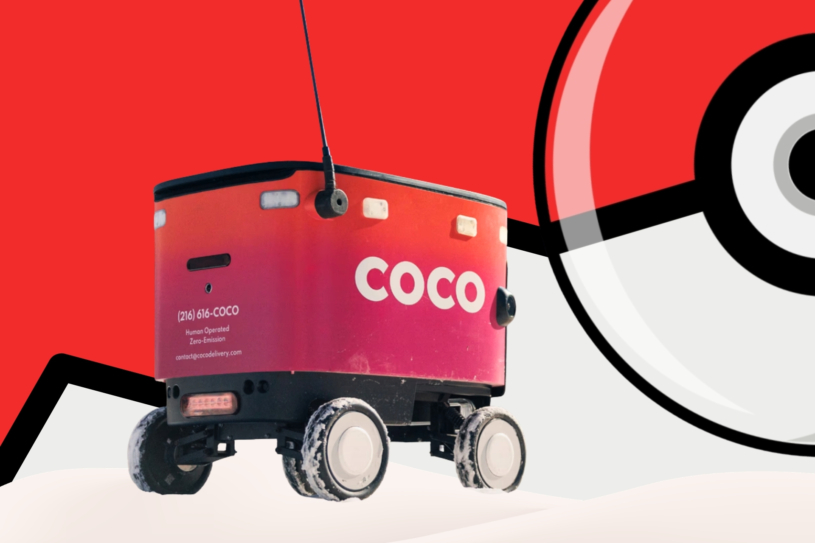 Chytali jste na mobilu Pokémony? Díky vám se jednou možná nezaseknou doručovací roboti