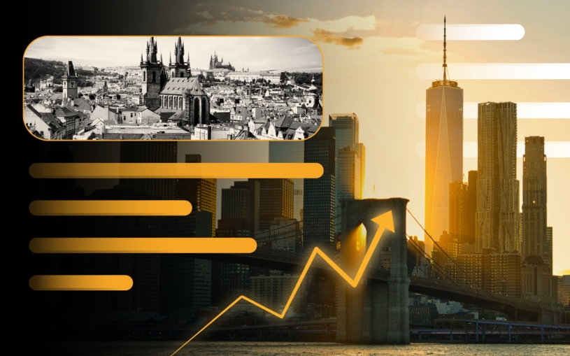 Průměrný byt v Brně či Praze je „dražší“ než v New Yorku. V dostupnosti patří Česko na Východ, ne Západ