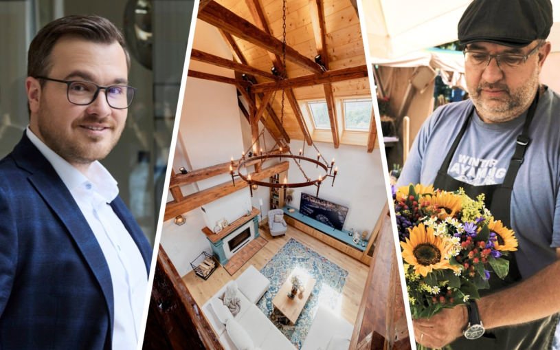 Tohle si dejte: Zpěvaččin statek, miliardářský klan z Olomouce a kytky bez Pepy