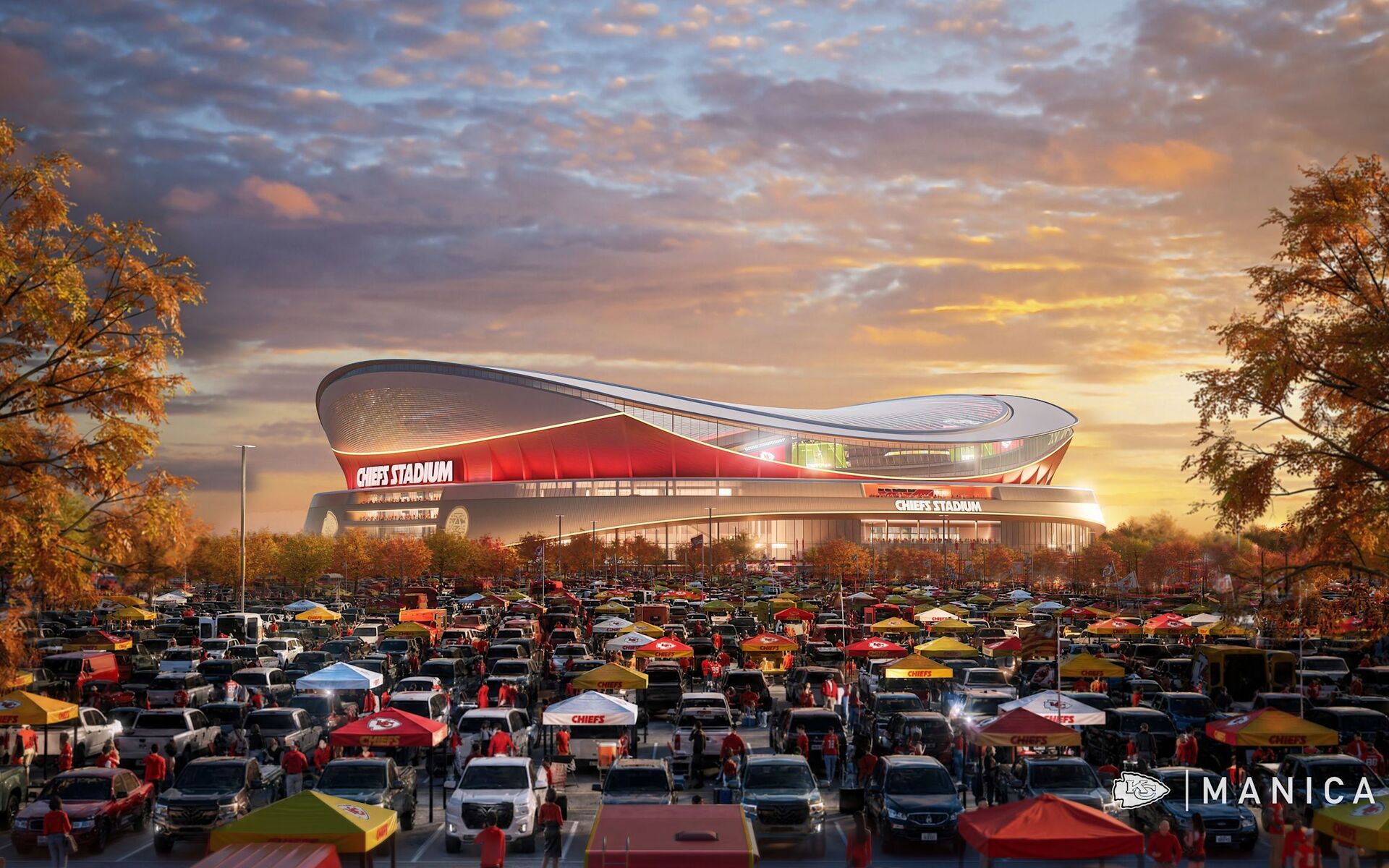 Stadion za 63 miliard: Chiefs staví novou arénu v Kansasu - CzechCrunch