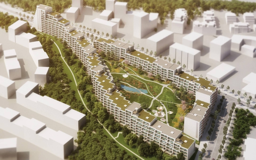 Projekt na nákladovém nádraží Žižkov od Penta Real Estate